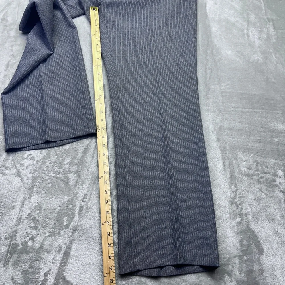 VTG Levi's Action Slacks Gray Pinstripe Dress Pants Career‎ Office Sz 38